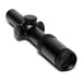 Osprey Global 1-4x24 matte black rifle scope with tri-color illuminated Mil-Dot reticle and adjustable magnification