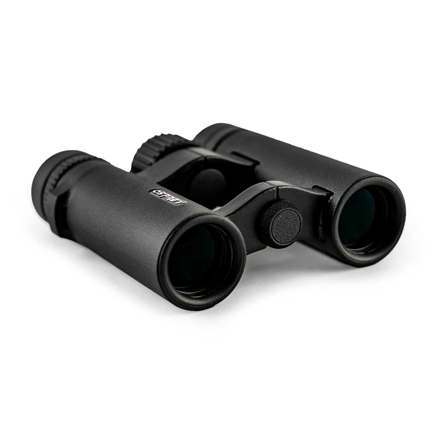 Compact black Osprey 10x26 binoculars with coated lenses for outdoor activities