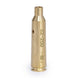 Red laser boresight for .22-250 caliber with high-quality brass construction for precise weapon sighting.