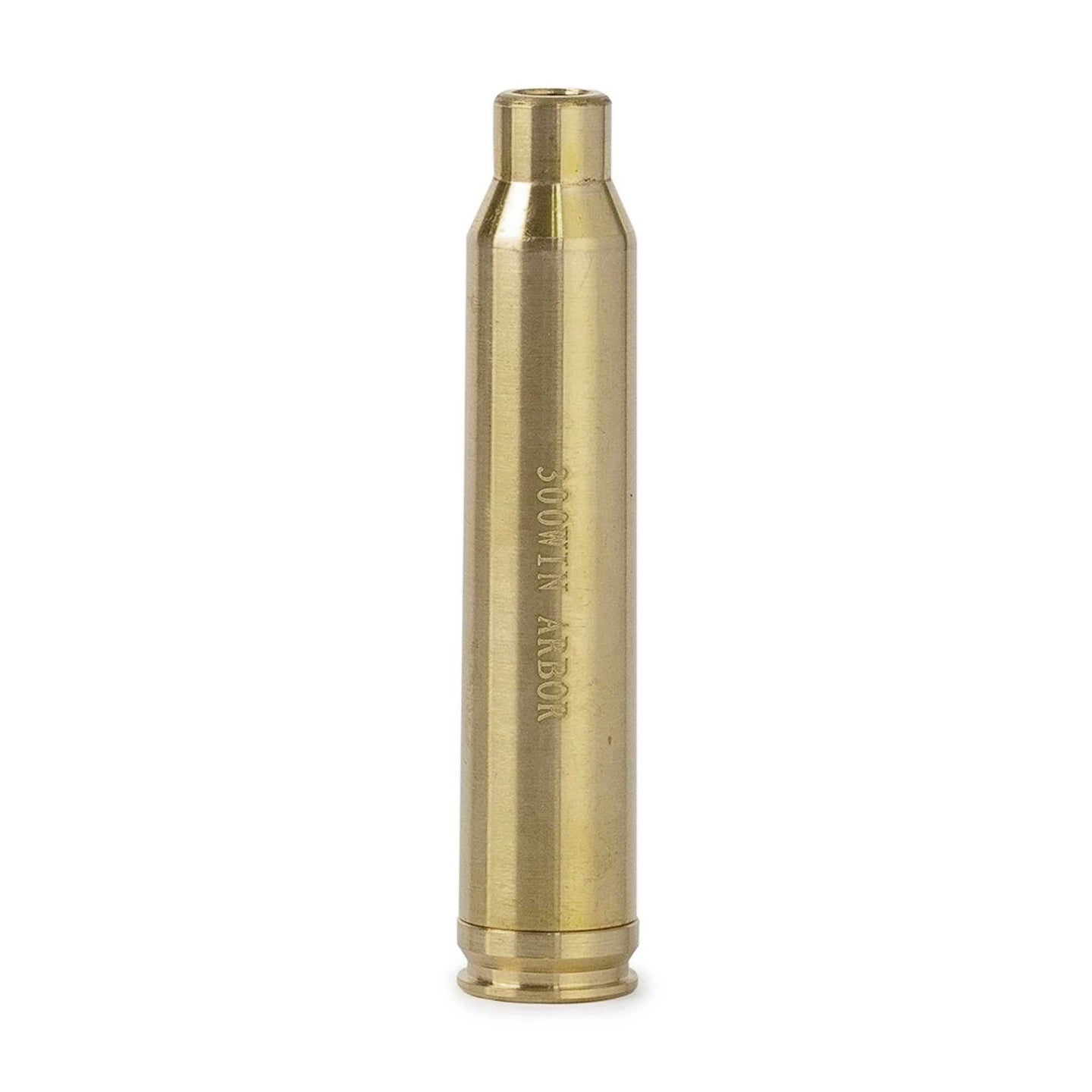 Brass .300 Winchester boresight arbor for Osprey Global .223 green laser boresight conversion