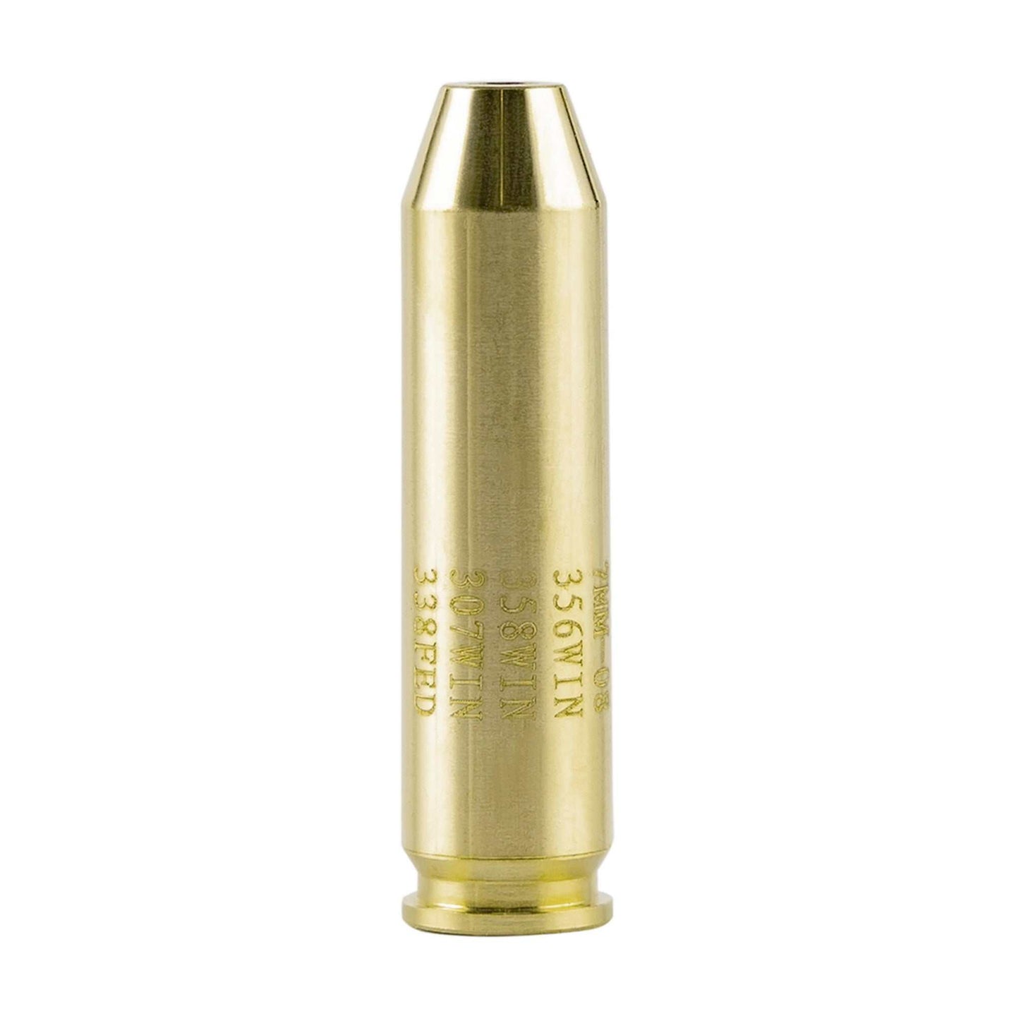 .308 boresight arbor brass cartridge adapter for green laser boresight conversion