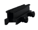 Black aluminum alloy AR Full Riser with easy installation and included mounting tools