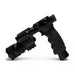 Black Osprey Battlegrip Blue laser and flashlight combo vertical foregrip with 750 lumens LED and Picatinny rail attachment