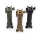 Osprey spring loaded tactical bipods in black, tan, and OD green with picatinny rail compatibility and lifetime warranty