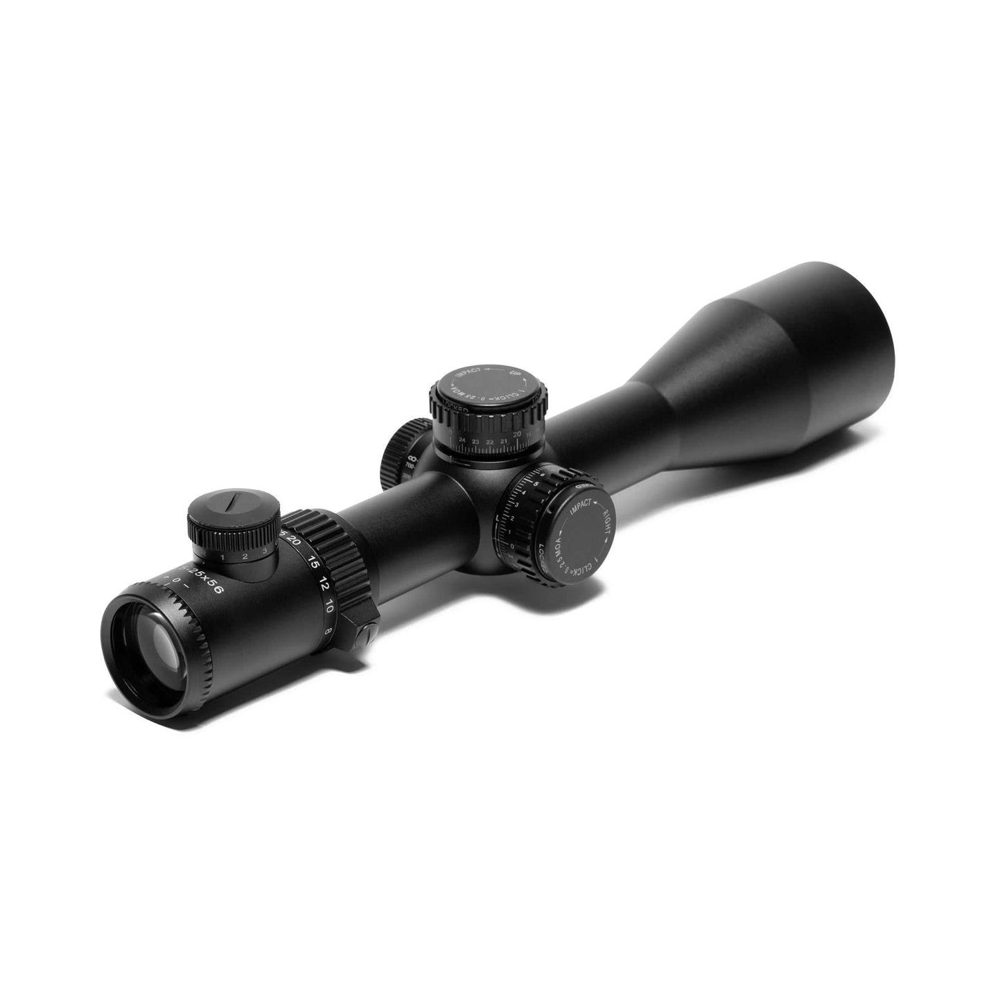 Elite Series 3.5-25x56 USA matte black hunting rifle scope with 35mm tube and 1/4 MOA turrets