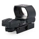 HGMR Quick Release Reflex Sight with 40mm lens, multi-reticle, parallax free, matte black finish, and Picatinny rail mount