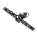 Black adjustable headlamp with 180 lumens Cree LED, dimmable floodlight and spotlight modes, powered by three AAA batteries in rear compartment.