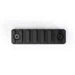 7-slot Keymod adapter rail for rifle, 3 inch length, lightweight and easy to install accessory mount