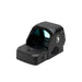 Compact RMR multi reticle red dot sight with motion activation and rechargeable battery for pistols and small rifles