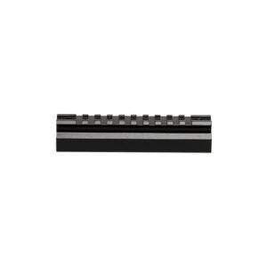 Matte black Mount 1010-AR Riser for AR with 1913 Picatinny rail, iron sight channel, and lifetime warranty