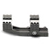 One Piece Mount cantilever ring mount in black aircraft aluminum with picatinny rails for optics and accessories