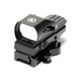 RSMR Quick Release reflex sight with 4 reticle patterns, 3 MOA center dot, red and green illumination, quick release mount, matte black finish, and dual digital switches.