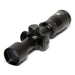 Compact matte black Osprey Standard 1.5-5x32 MDG rifle scope with illuminated Mil-Dot reticle, waterproof, fog proof, shock proof, and includes dust covers and mounting rings.