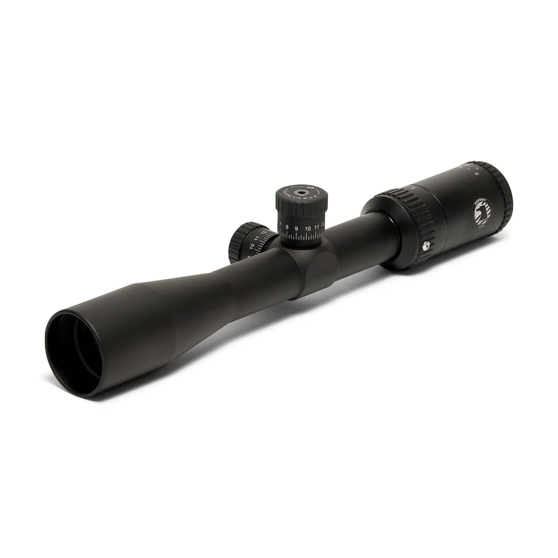 Standard 3-9x40MD rifle scope with matte black finish, 30mm tube, Mil-Dot reticle, and 3-9x magnification.