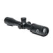Osprey USA SD3-9x40MDG riflescope with 3-9x magnification, 40mm objective, 30mm tube, multi-coated matte black finish, 3-color illuminated glass etched reticle, and durable fog, water, and shock proof design.
