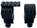 Black MT NRN 480 30mm scope mounts with rail mount and Allen wrench included
