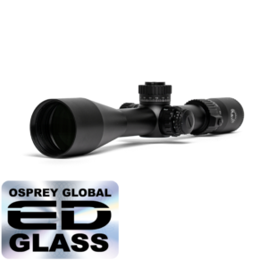 Osprey ED 7-35×56 First Focal Plane rifle scope with Hoya ED glass, 34mm tube, fog proof, waterproof, and shockproof design