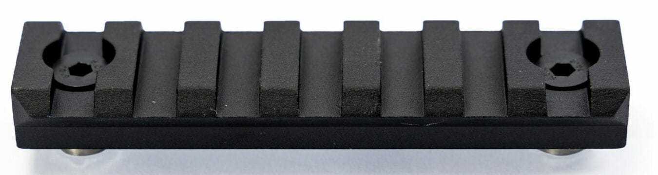 7Slot Mlok Adapter black 3-inch lightweight rifle accessory rail