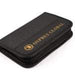 Black nylon Osprey Global Boresight pouch with zipper, 13 loops for boresights and arbors, and inner pocket for batteries.