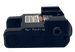 Compact rechargeable mini green laser sight for firearms with picatinny rails