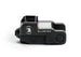 Compact Mini Rail Blue Laser for pistols, lightweight aluminum alloy, sleek matte black design.