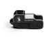 Compact Mini Rail Blue Laser for pistols, lightweight aluminum alloy, sleek matte black design.