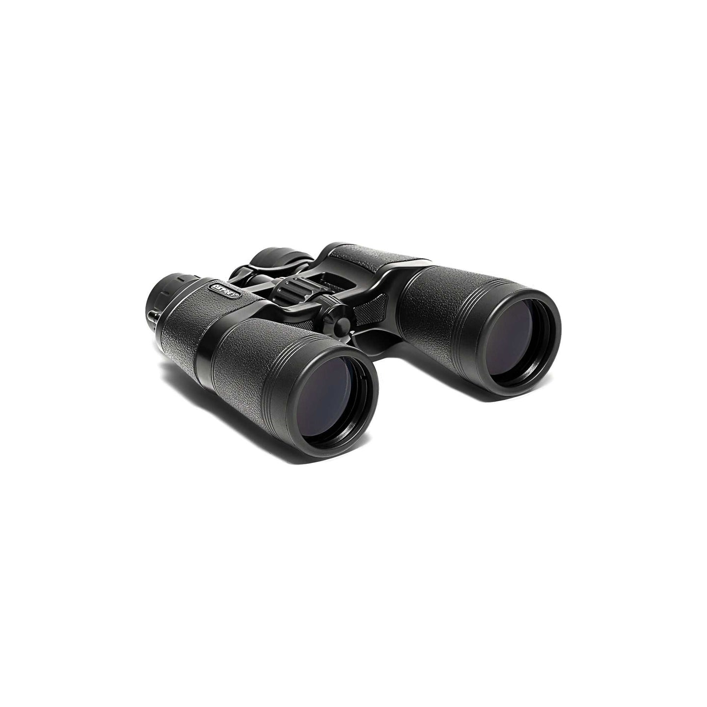 Black 10-22x50 waterproof binoculars with rubber coating and BAK4 prism lenses