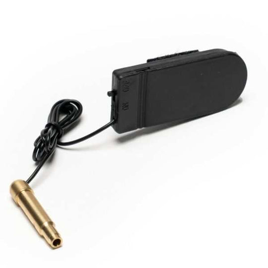 Osprey Laser Boresight red laser with brass construction and pressure switch for rifle sighting up to 100 yards