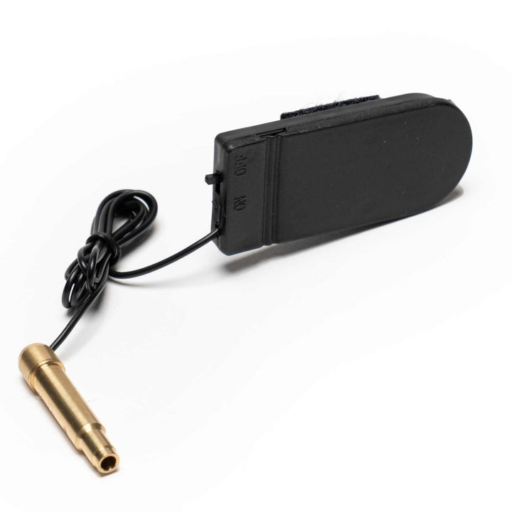 Osprey Laser Boresight red laser for 17 HMR with brass body and precise 1.5-inch dot at 100 yards