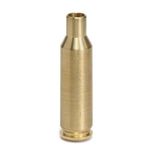 Red .224 Valk Boresight with high-quality brass construction and visible red laser for accurate weapon sighting up to 100 yards