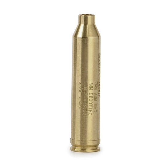Brass .264 Boresight Arbor for converting Osprey Global .223 Green Laser Boresight to multiple calibers including .264 Winchester and 7mm Remington Mag.