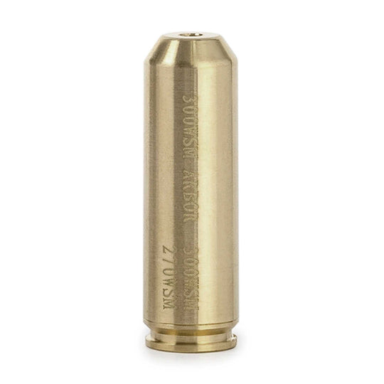 .300 Winchester Short Magnum brass boresight arbor for Osprey Global green laser compatibility