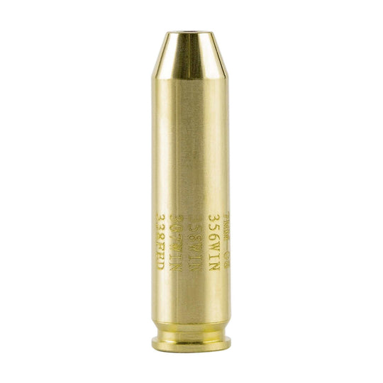 .308 boresight arbor brass cartridge adapter for green laser boresight conversion