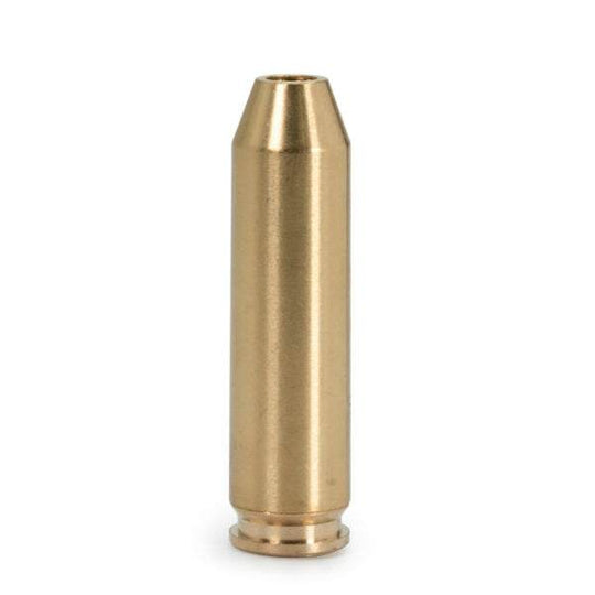 Red .308 boresight laser with high-quality brass construction for accurate firearm sighting.