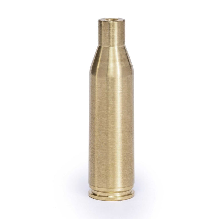 Red .338 Lapua Boresight laser with brass construction for accurate weapon sighting