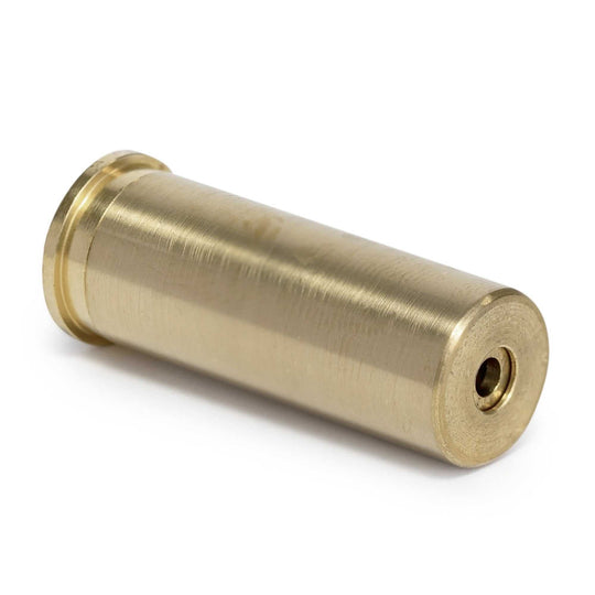 Red .44 Remington Boresight with high quality brass construction and precision red laser for accurate firearm sighting