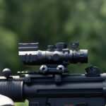 Osprey 4×32 MDG Rifle Scope – Illuminated Mil-Dot Optic with Backup Sight