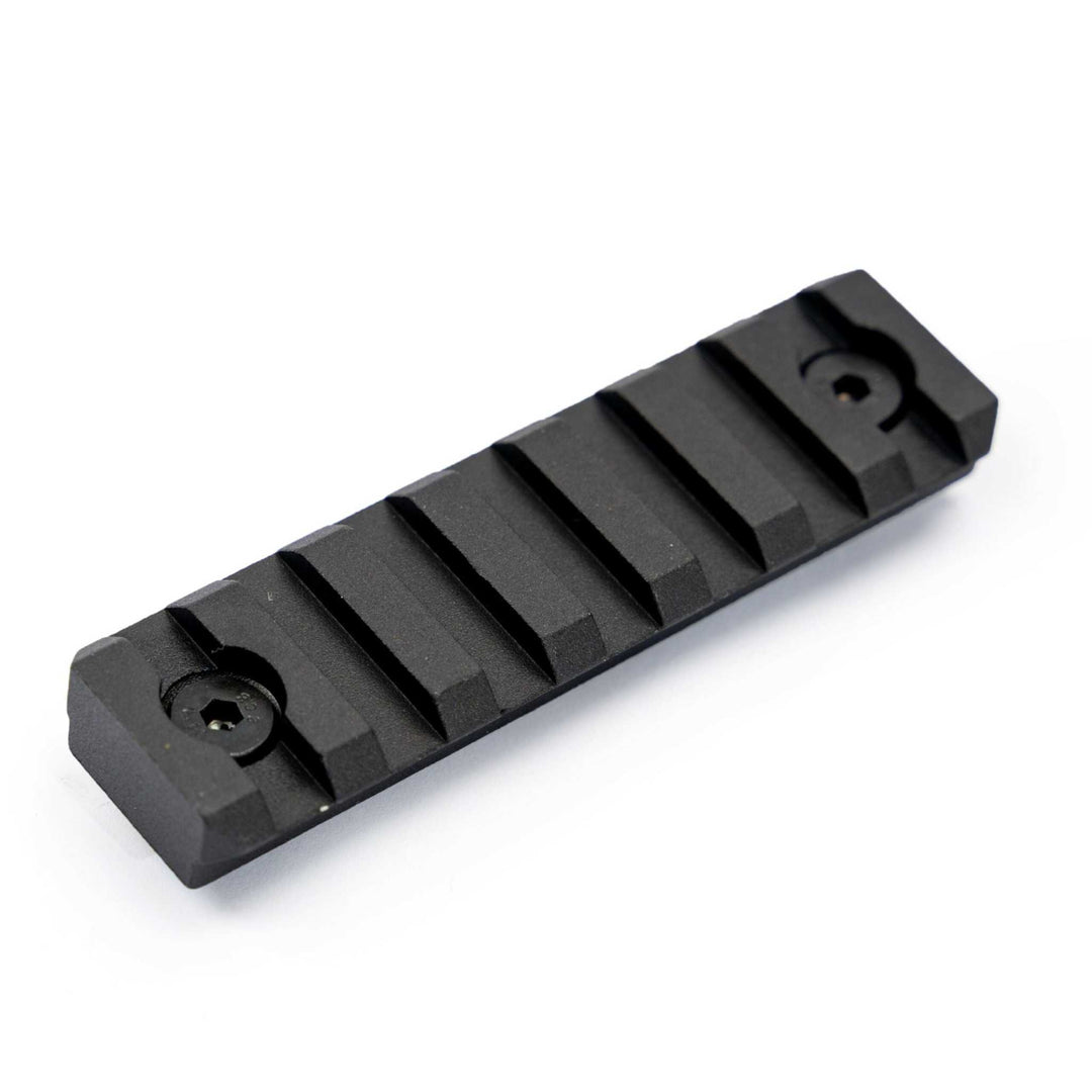 Osprey 7-slot KeyMod rail adapter for mounting Picatinny accessories on rifles, lightweight and durable