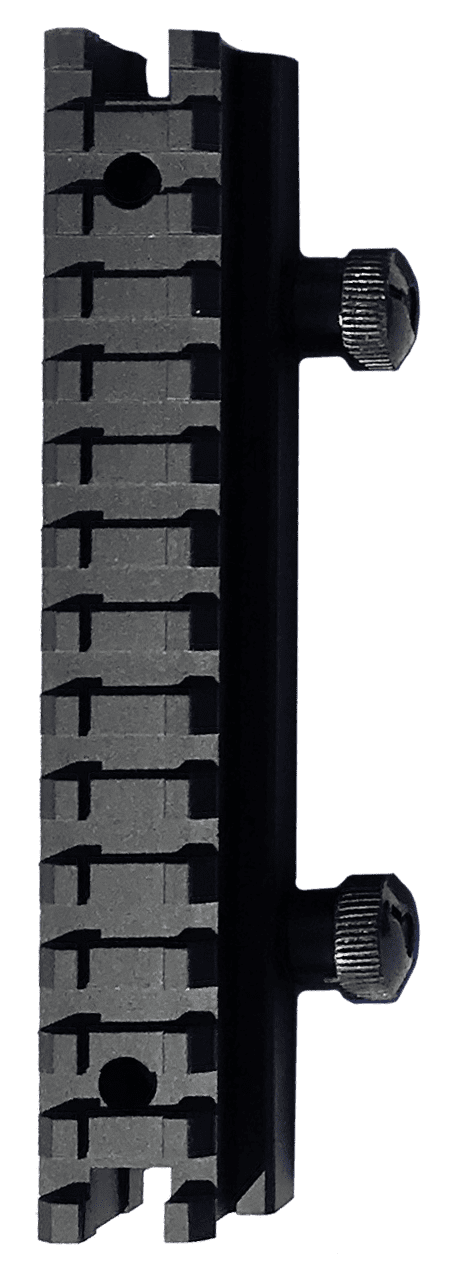 Black aluminum alloy AR Full Riser with easy installation and included mounting tools