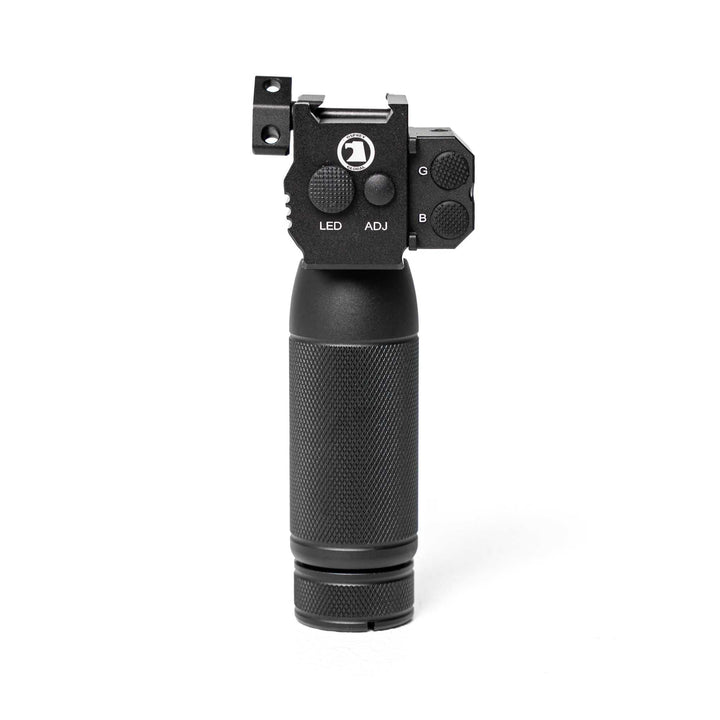 Osprey Tactical Vertical Grip with Laser &amp; Flashlight – 1000 Lumen Rail Grip Combo