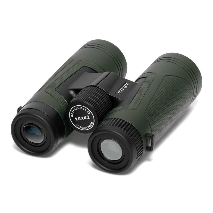 Osprey 10x42 green hunting binoculars waterproof field binoculars for scouting and outdoor use