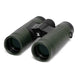 Compact 10x42 green binoculars with BAK4 prism, waterproof and fog proof, matte finish, center focus system.