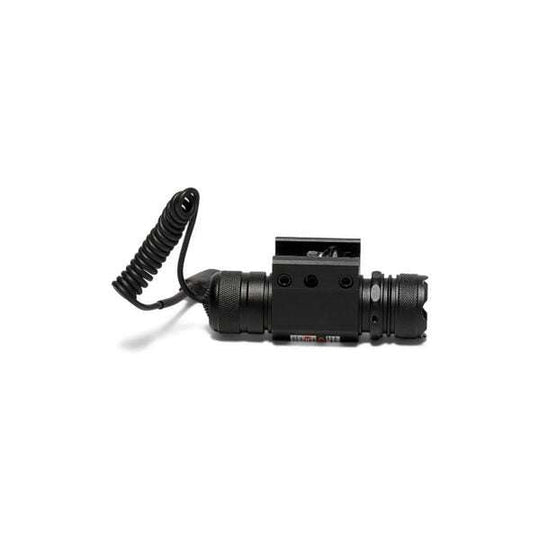 Matte black Rifle Blue Laser with picatinny mount and pressure switch for tactical rifles