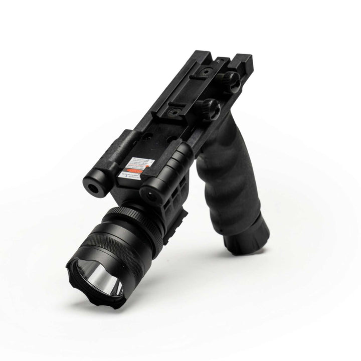 Osprey Tactical Vertical Grip – Flashlight &amp; Green Laser Combo (500 Lumen)