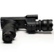 Battlegrip Vertical Grip Laser Flashlight Combo  tactical vertical grip with 500-lumen flashlight and integrated green laser in matte black finish.