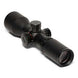 Compact 3-9x42 rifle scope with adjustable turrets and illuminated reticle options in red, green, and blue