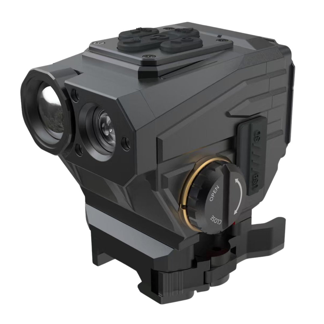 Osprey Thermal Digital Night Vision Rifle Scope on Picatinny rail for hunting and tactical use