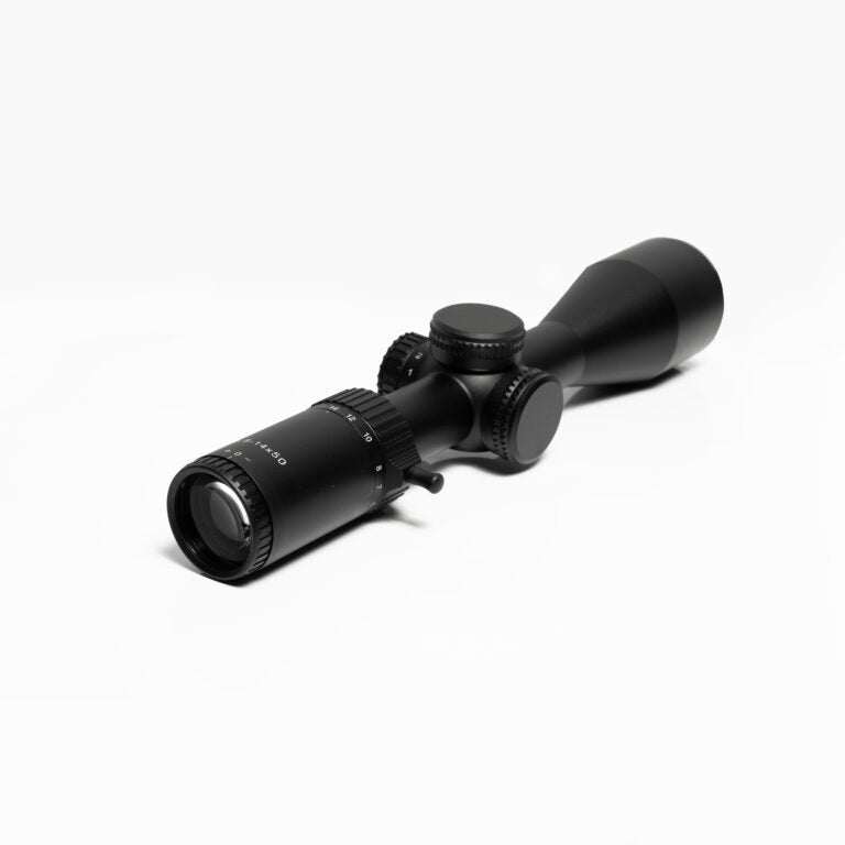 Elite Series 3.5-14x50MOA rifle scope for precision hunting and long-range shooting with 3.5-14x magnification and 50mm objective lens