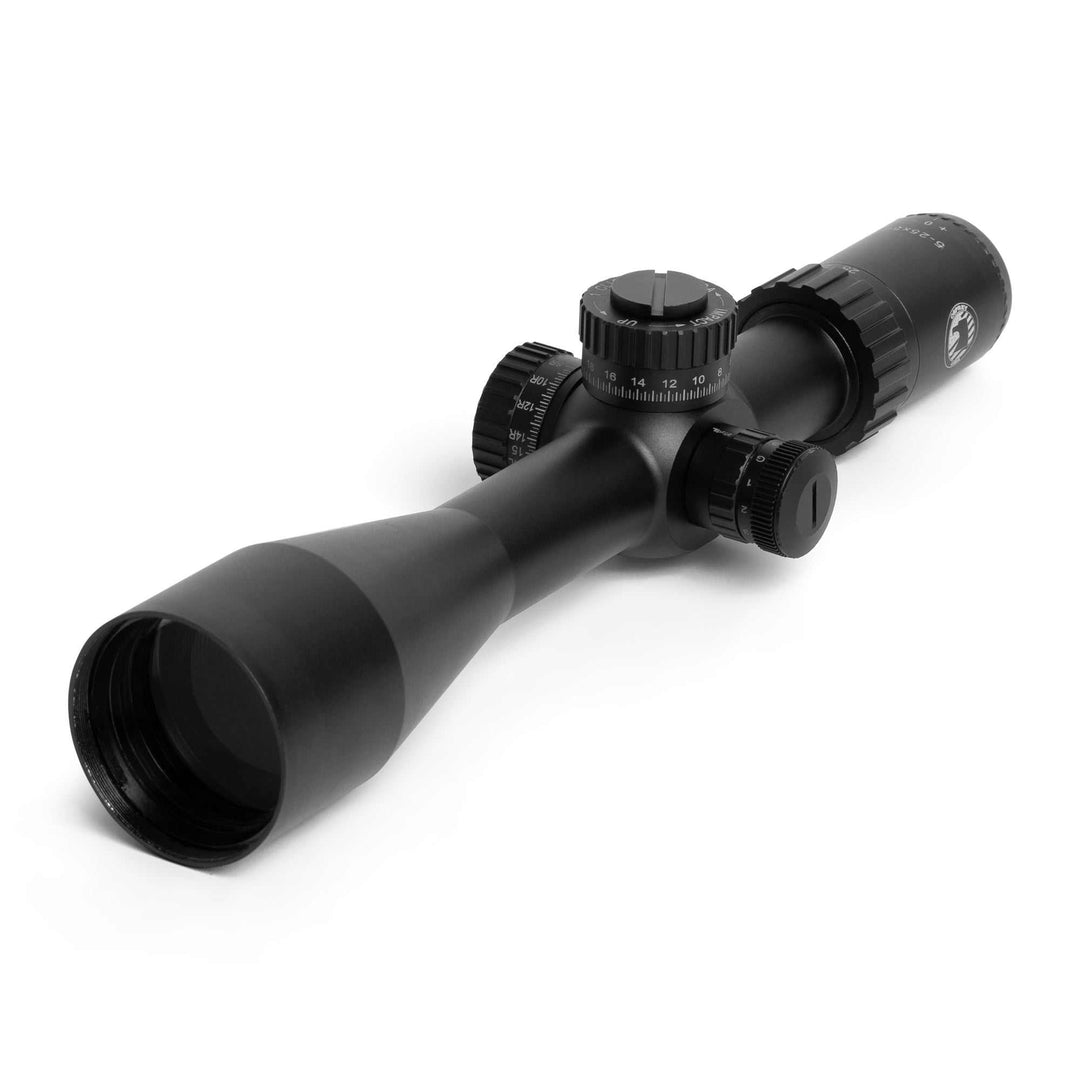 Osprey Elite Series 5-25x56 FFP USA rifle scope with first focal plane Christmas-tree reticle and premium Hoya glass
