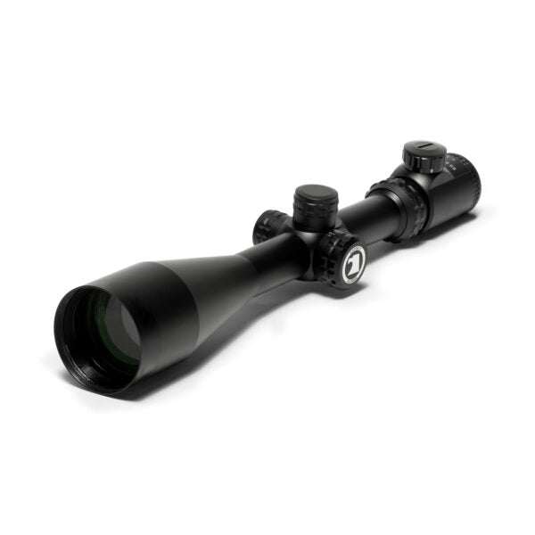 Elite Series 8-32×56 MDG long range rifle scope with 56mm objective lens, black matte finish, and adjustable turrets for precision shooting.